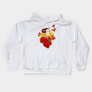 Be Still My Heart Kids Hoodie